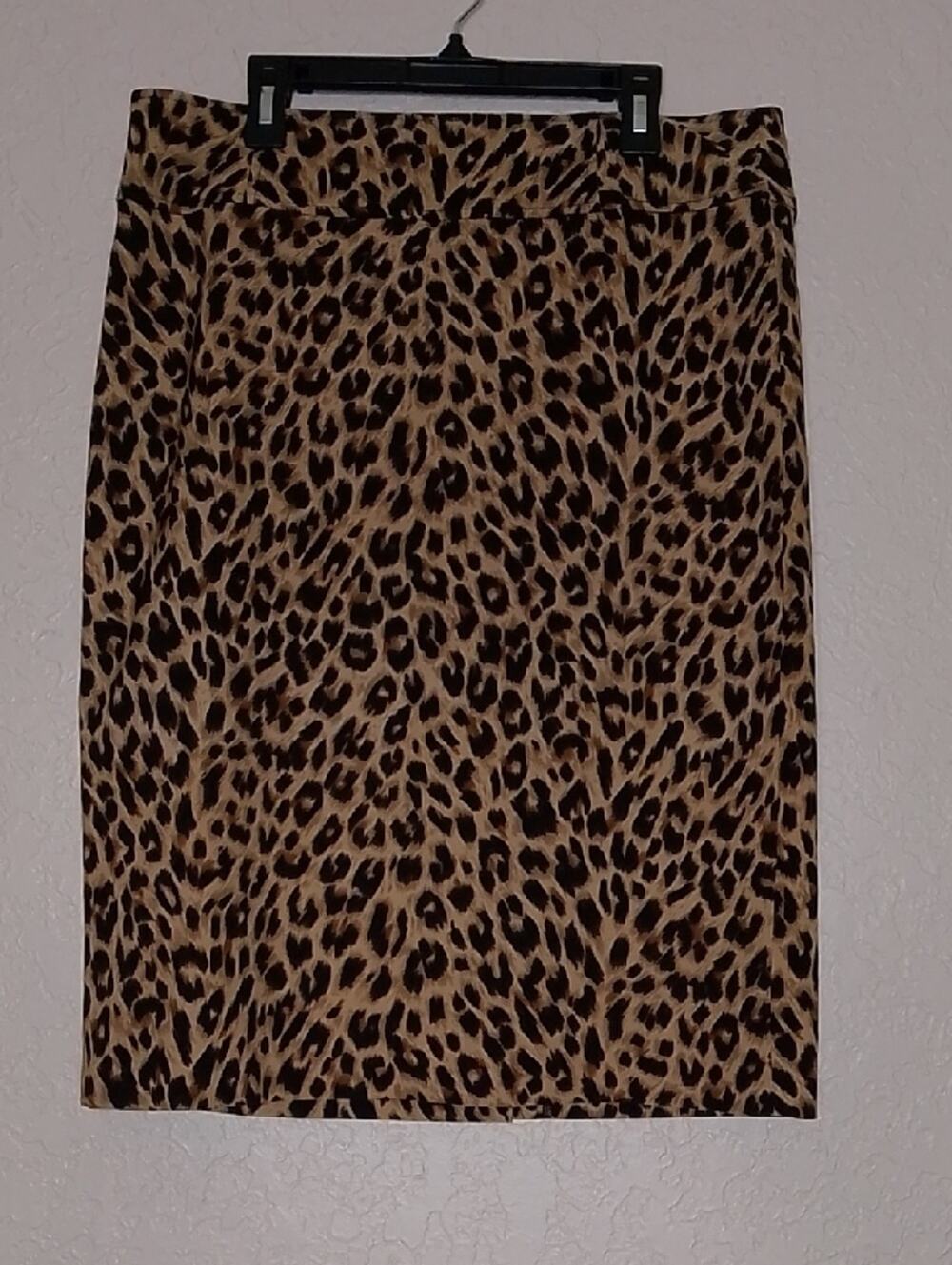 Leslie‎ Stuart Animal Print Skirt Size 8